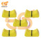 Linear Slide Potentiometer 4x2mm Knob Yellow Color Fader Cap Pack of 5